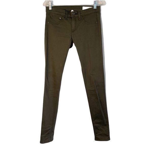 Rag & Bone Army Sateen Legging Skinny Jean Size 26 - Picture 1 of 12